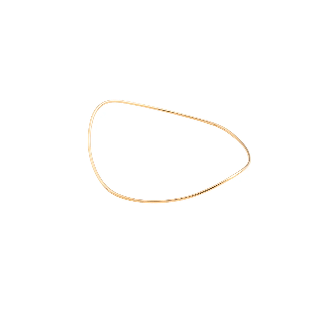 ALL ABOUT BASICS Pointed Oval Bangle - Image 3