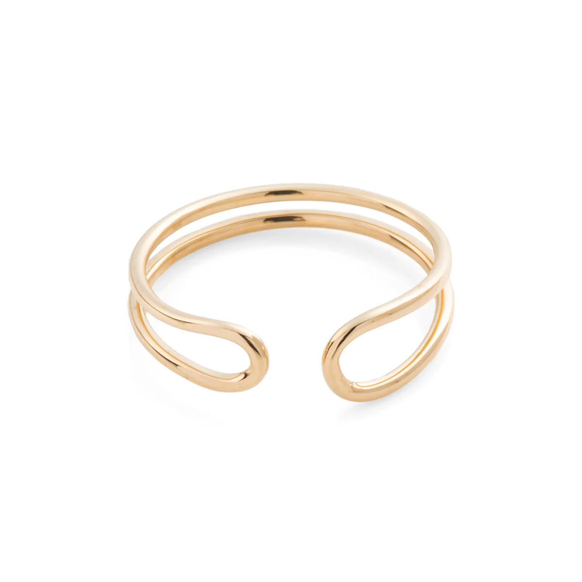 ALL ABOUT BASICS Double Line Ear Cuff - Image 3