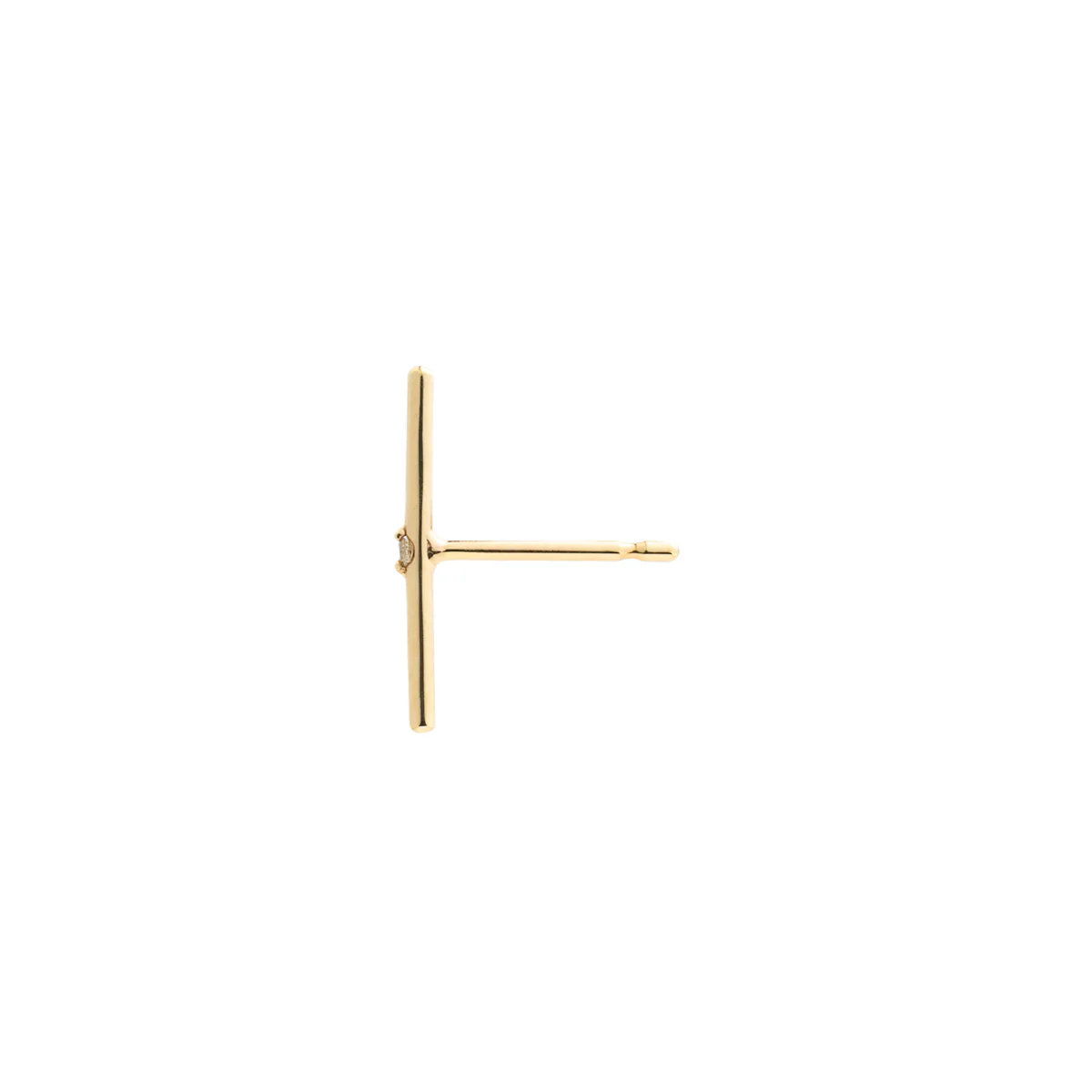 ALL ABOUT BASICS Diamond Bar Earring - Image 3