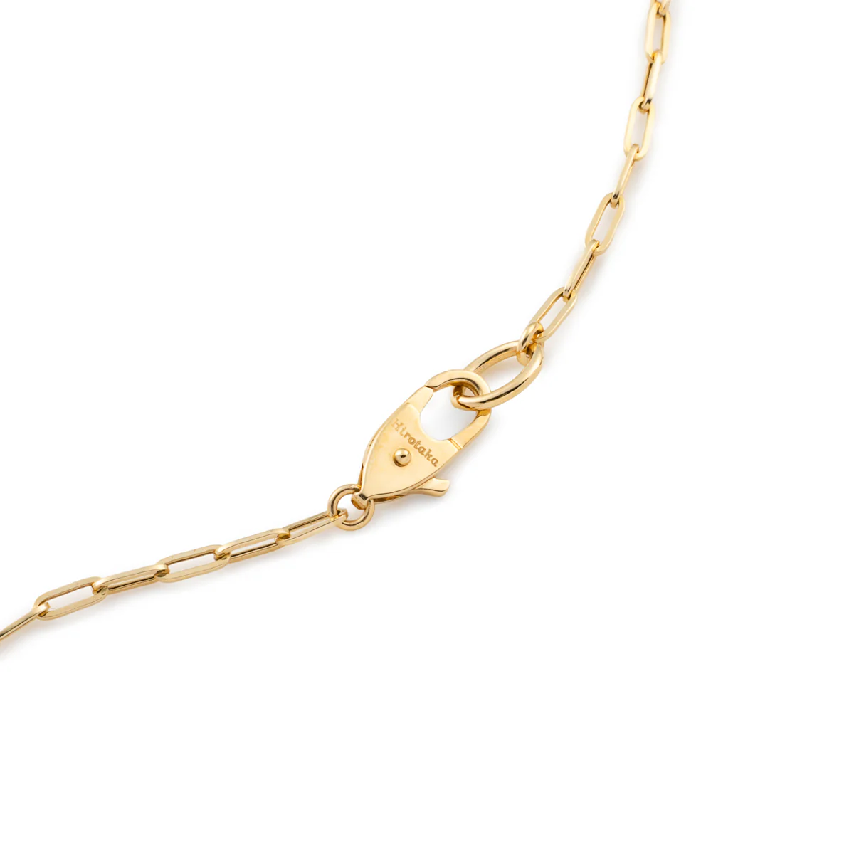 18K ALL ABOUT BASICS Ladder Chain Necklace - Image 2