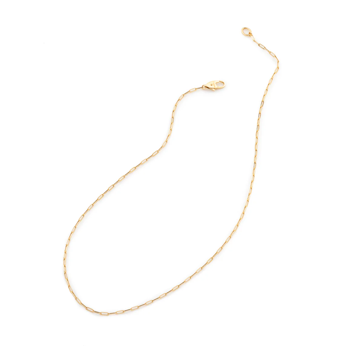 18K ALL ABOUT BASICS Ladder Chain Necklace - Image 3