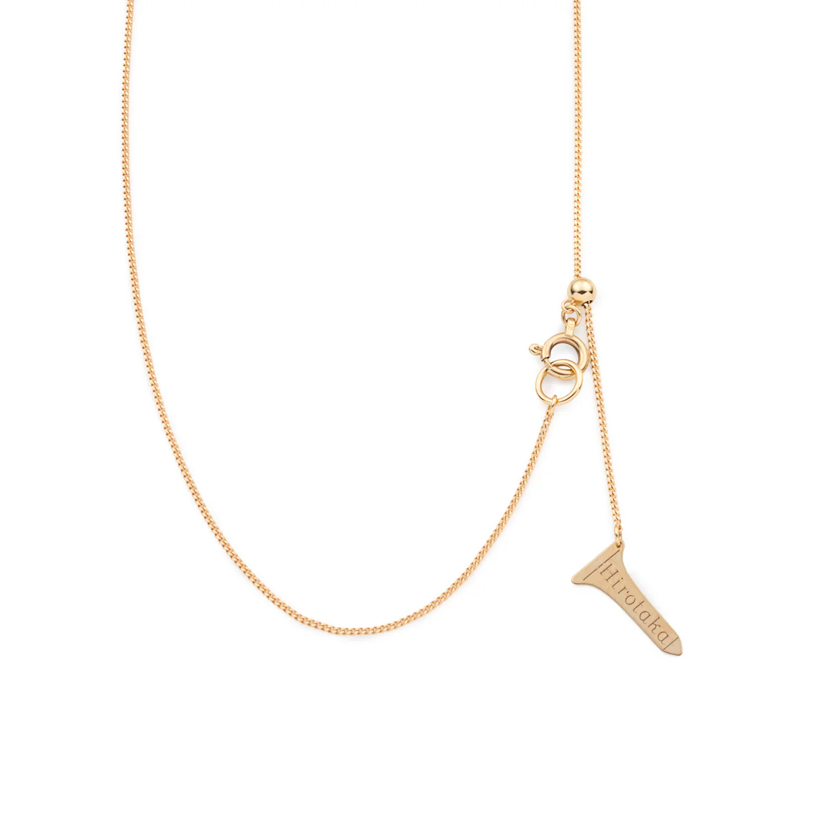 ALL ABOUT BASICS Flat Link Chain Necklace - Image 2