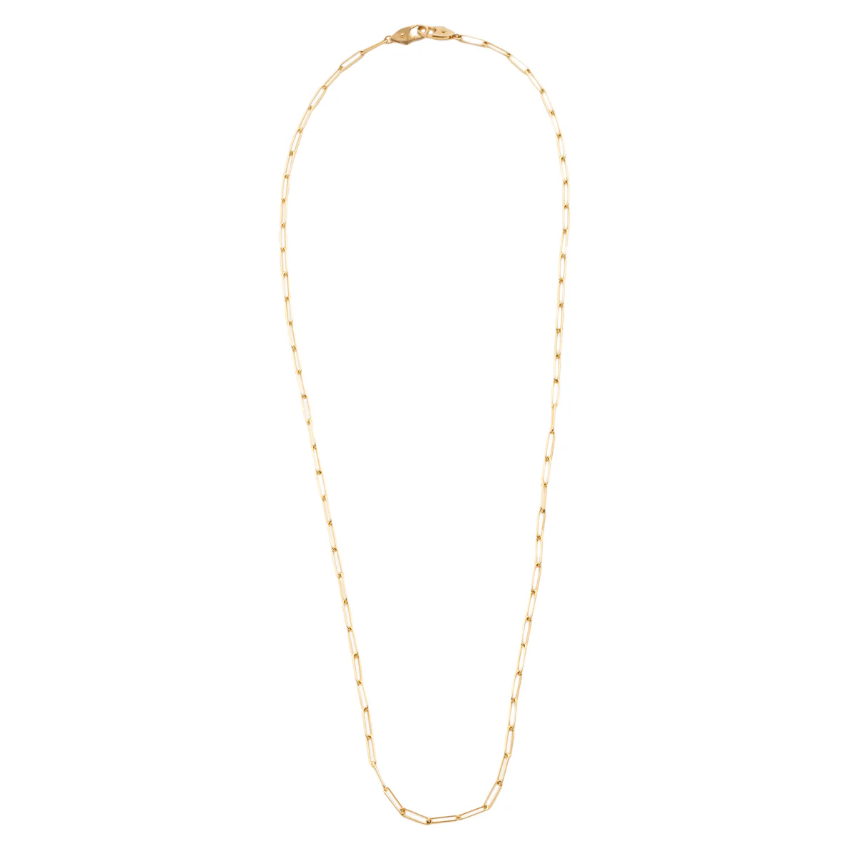 18K ALL ABOUT BASICS Ladder Chain Necklace - Image 3