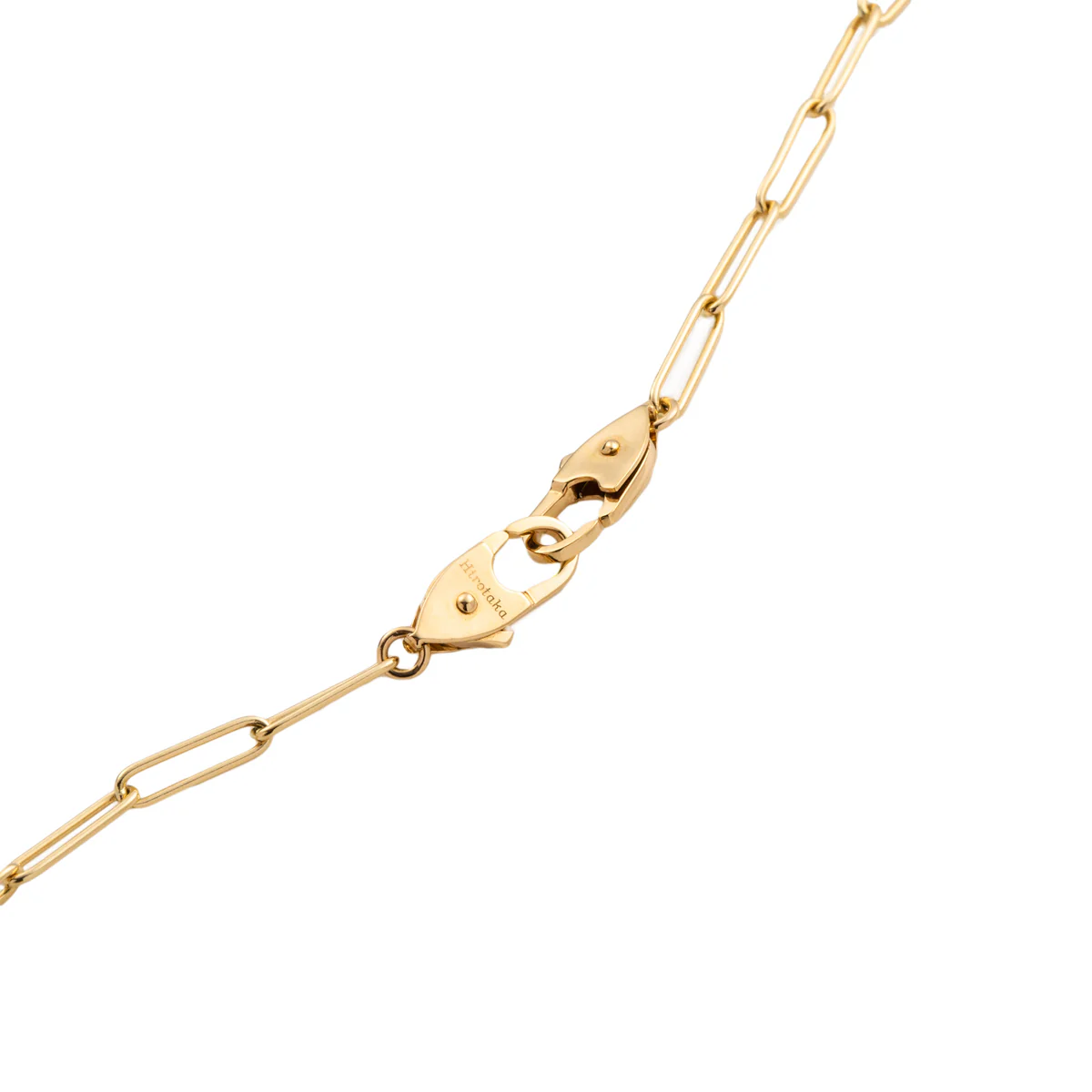 18K ALL ABOUT BASICS Ladder Chain Necklace - Image 4