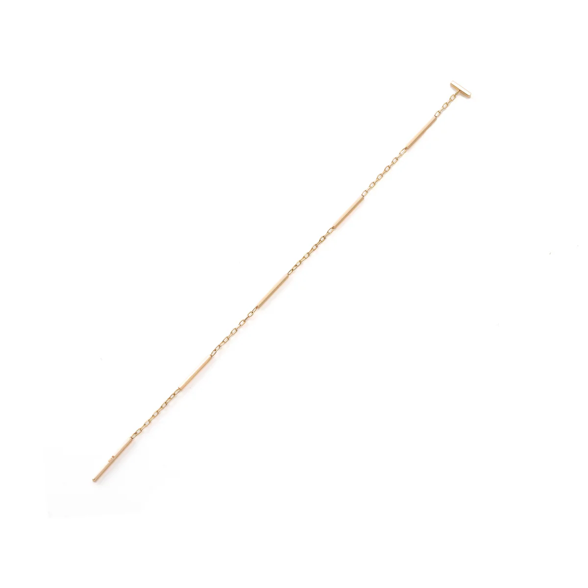 ALL ABOUT BASICS Toggle Chain Earring - Image 3