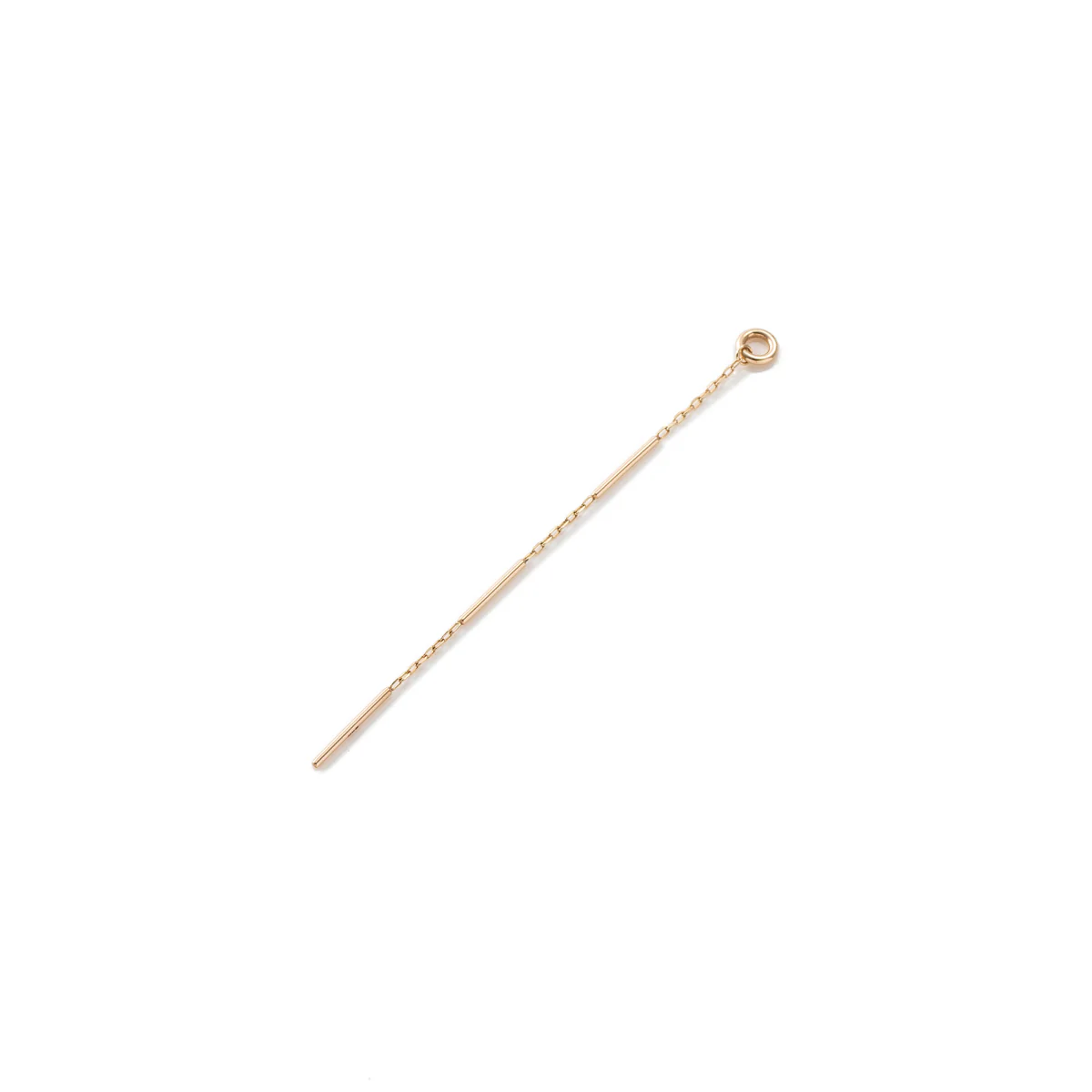 ALL ABOUT BASICS Toggle Chain Earring - Image 3