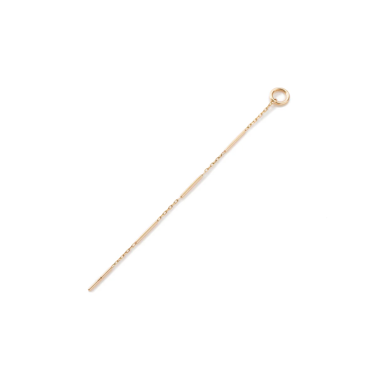 ALL ABOUT BASICS Toggle Chain Earring - Image 4
