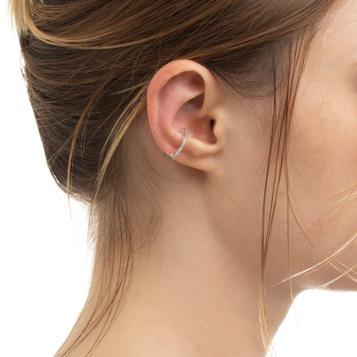 BELUGA Diamond Ear Cuff - Image 2