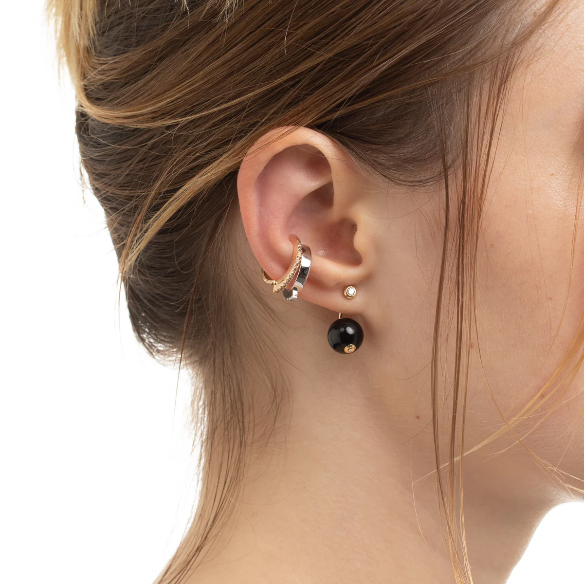 BELUGA Diamond Ear Cuff - Image 7