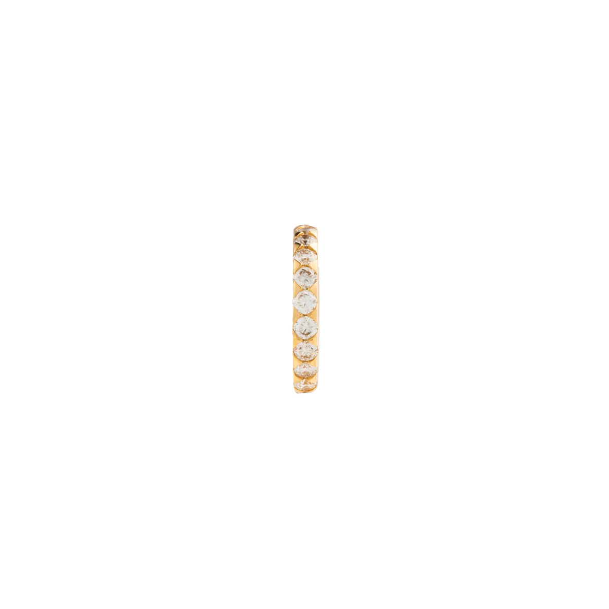【Made-To-Order】 18K SHARK TEETH Diamond Ear Cuff Medium size - Image 3