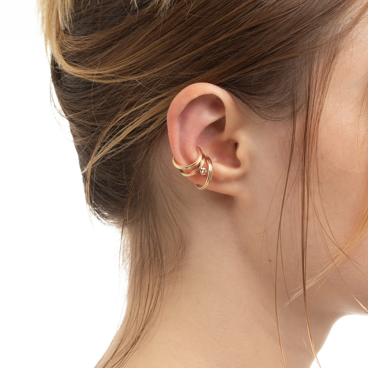 BELUGA Diamond Ear Cuff - Image 5
