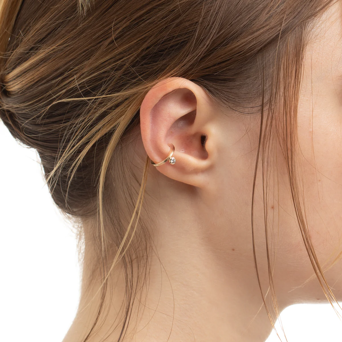 BELUGA Diamond Ear Cuff - Image 7