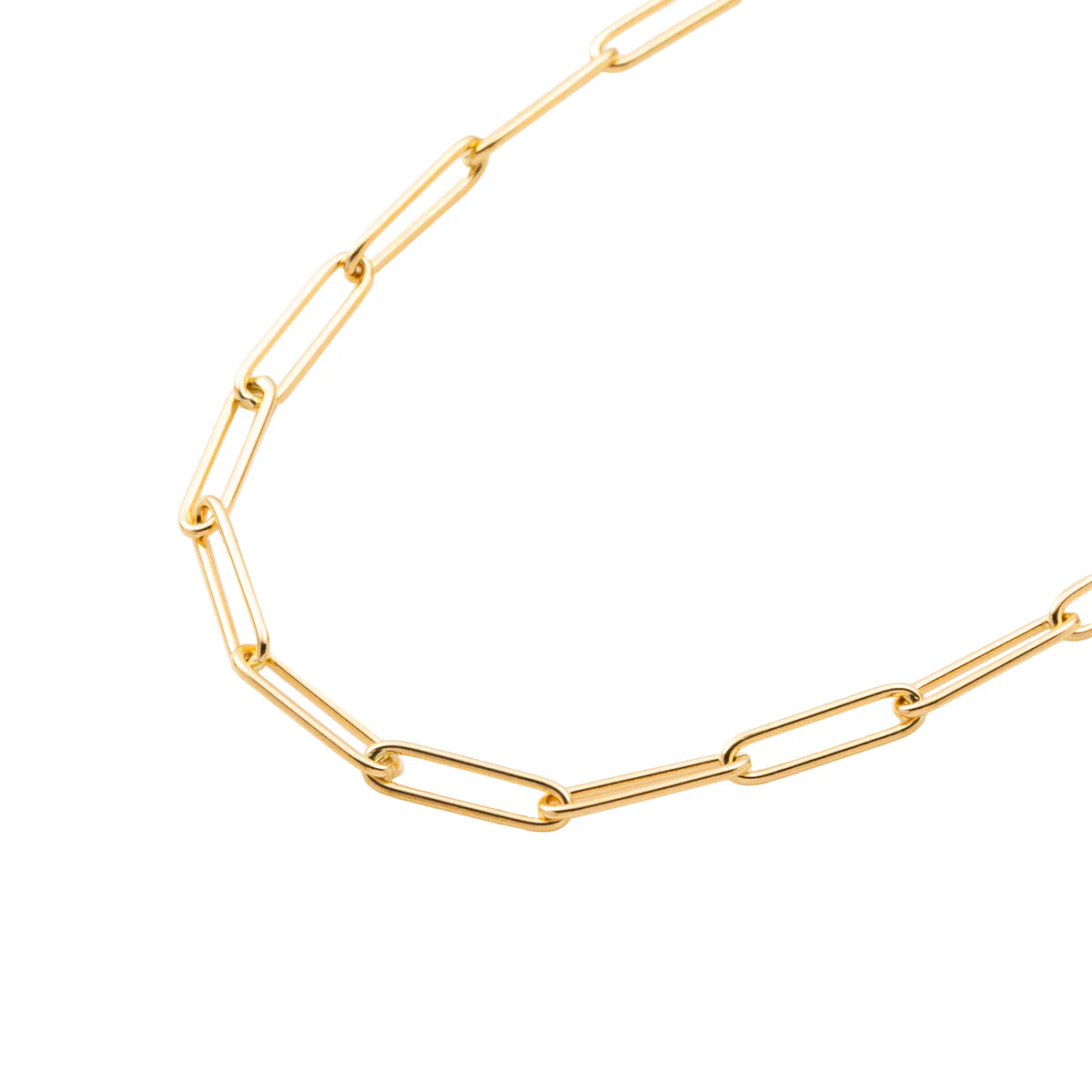18K ALL ABOUT BASICS Ladder Chain Necklace