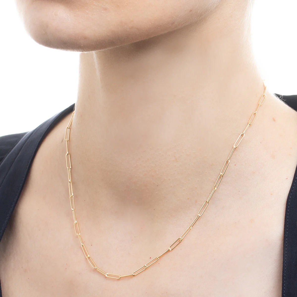 18K ALL ABOUT BASICS Labber Chain Necklace - Image 5