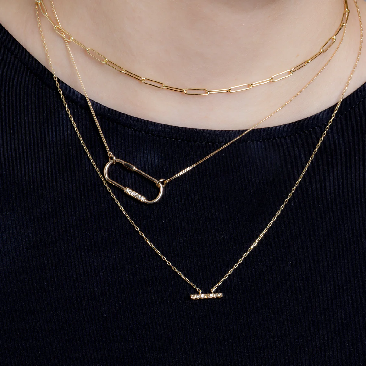 18K ALL ABOUT BASICS Labber Chain Necklace - Image 6