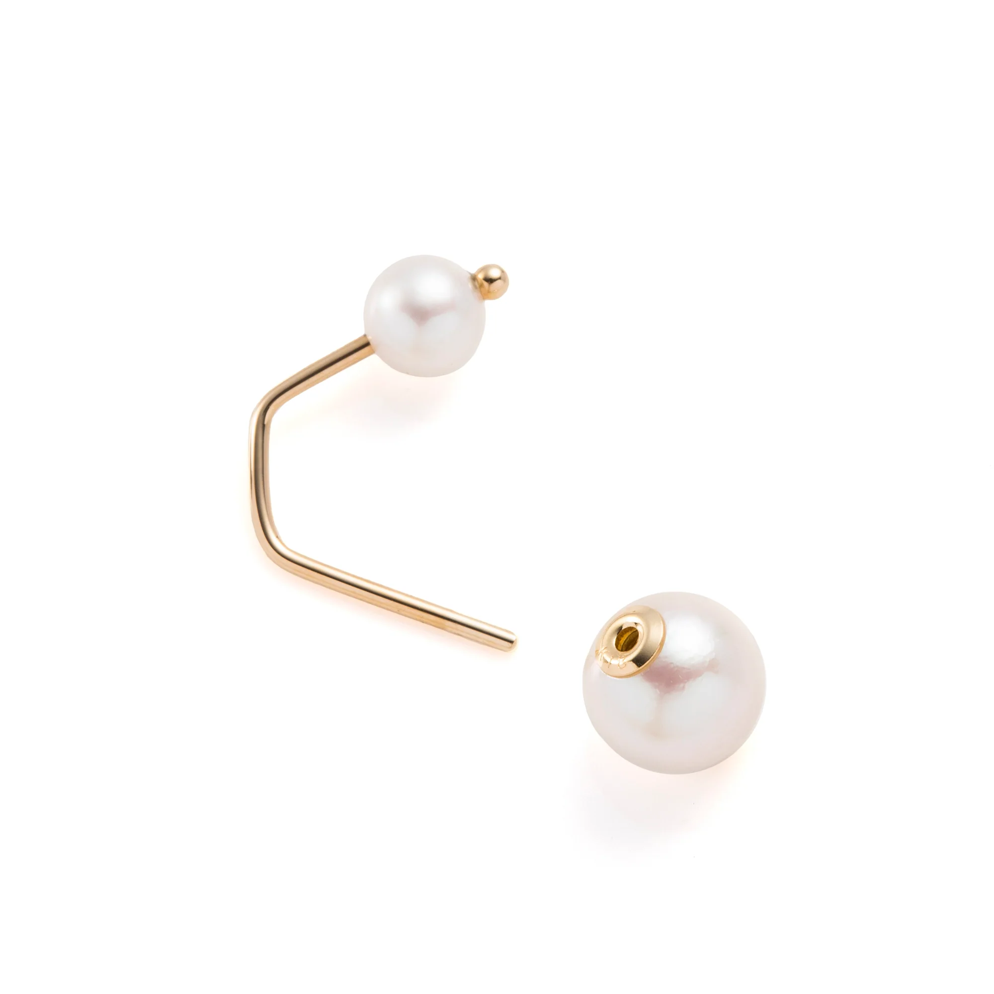 BUMBLE BEE Akoya Pearl Earring - Image 4