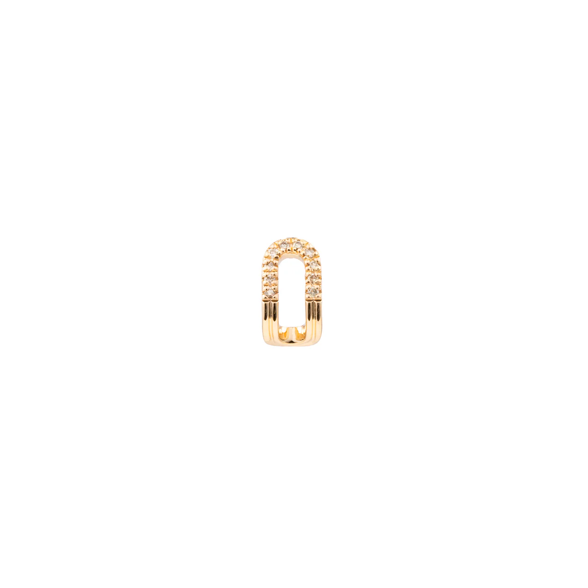 BELUGA Oblong Diamond Earring - Image 3
