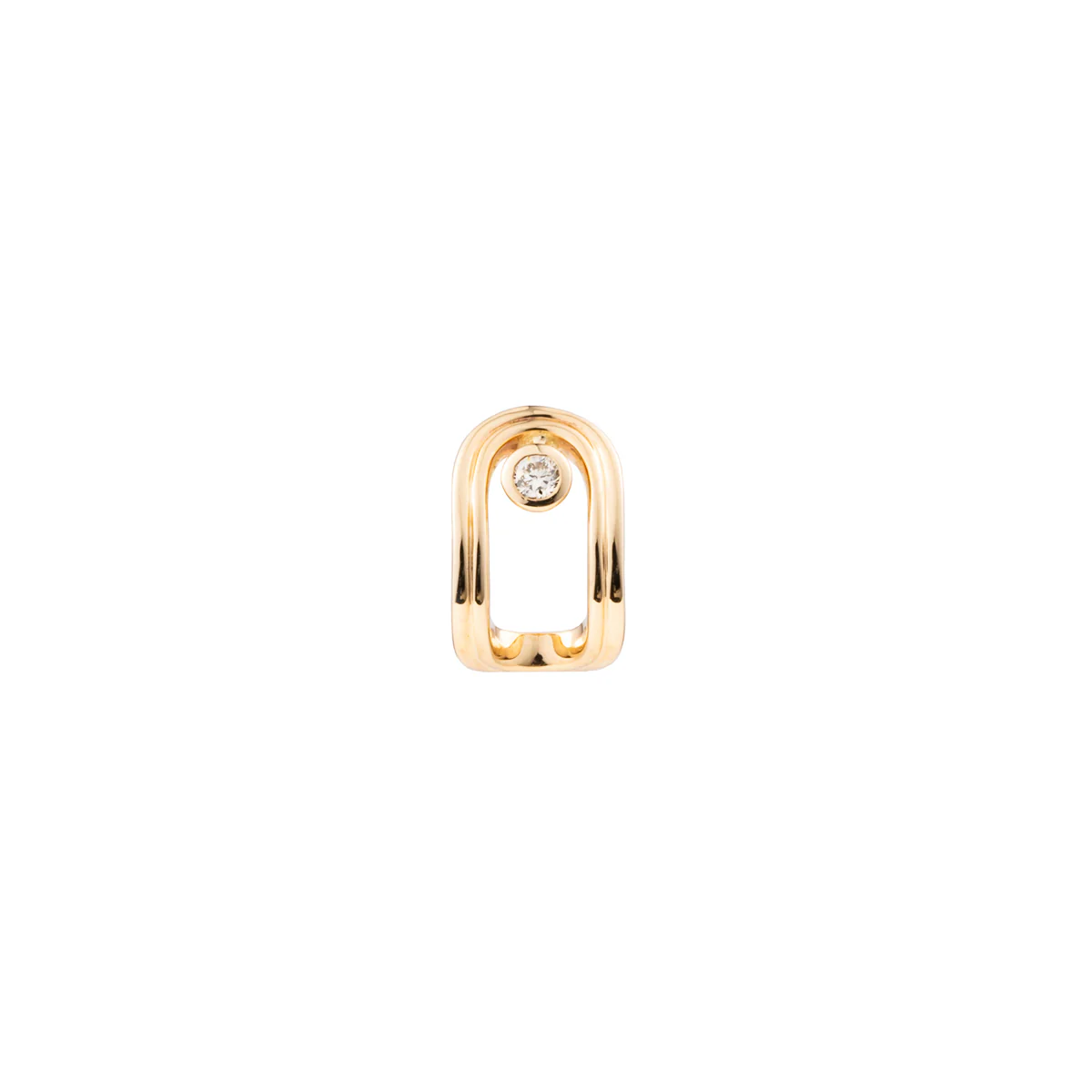 BELUGA Oblong Diamond Earring - Image 3