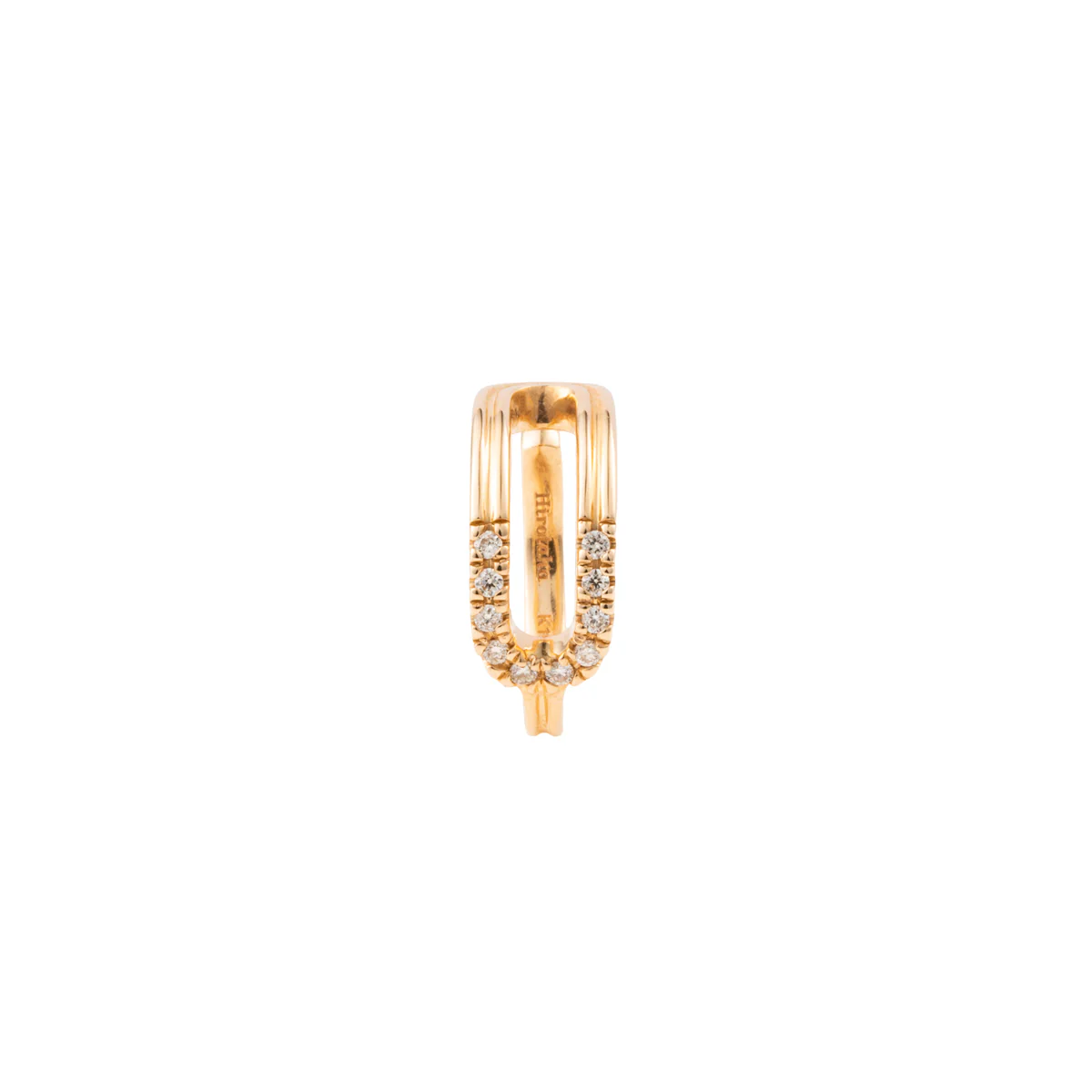 BELUGA Oblong Diamond Ear Cuff - Image 3