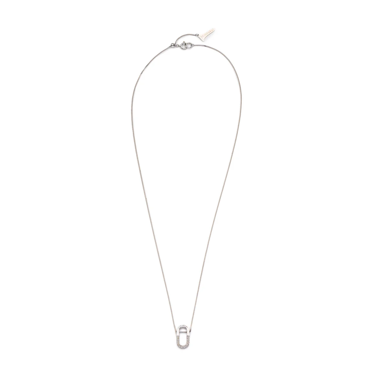 BELUGA Oblong Diamond Necklace - Image 3