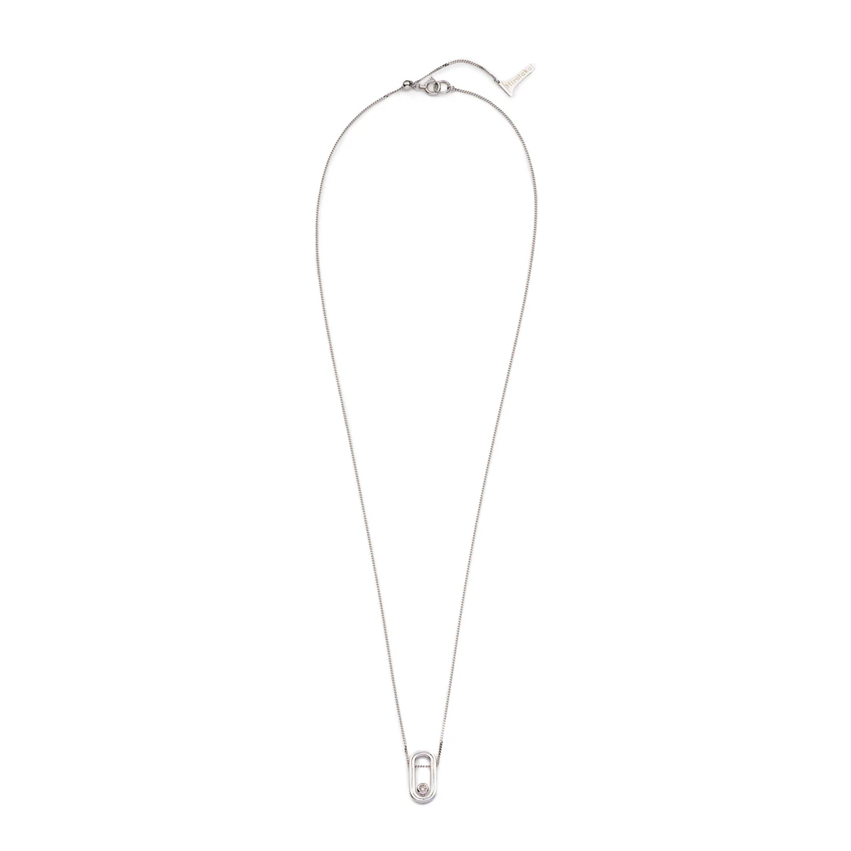 BELUGA Oblong Diamond Necklace - Image 3