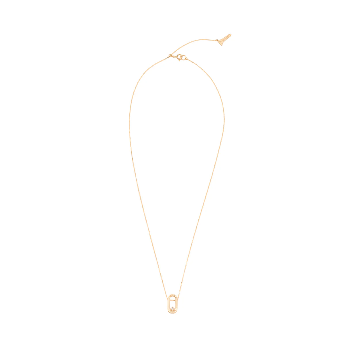 BELUGA Oblong Diamond Necklace - Image 3