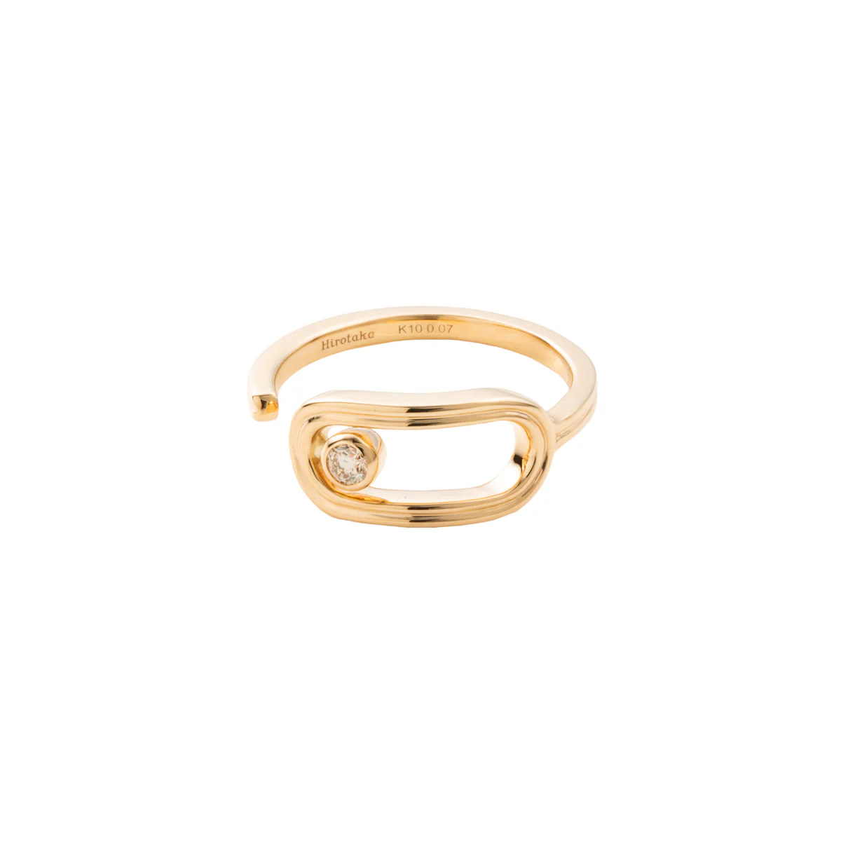 【Made-To-Order】 BELUGA Oblong Diamond Ring - Image 3
