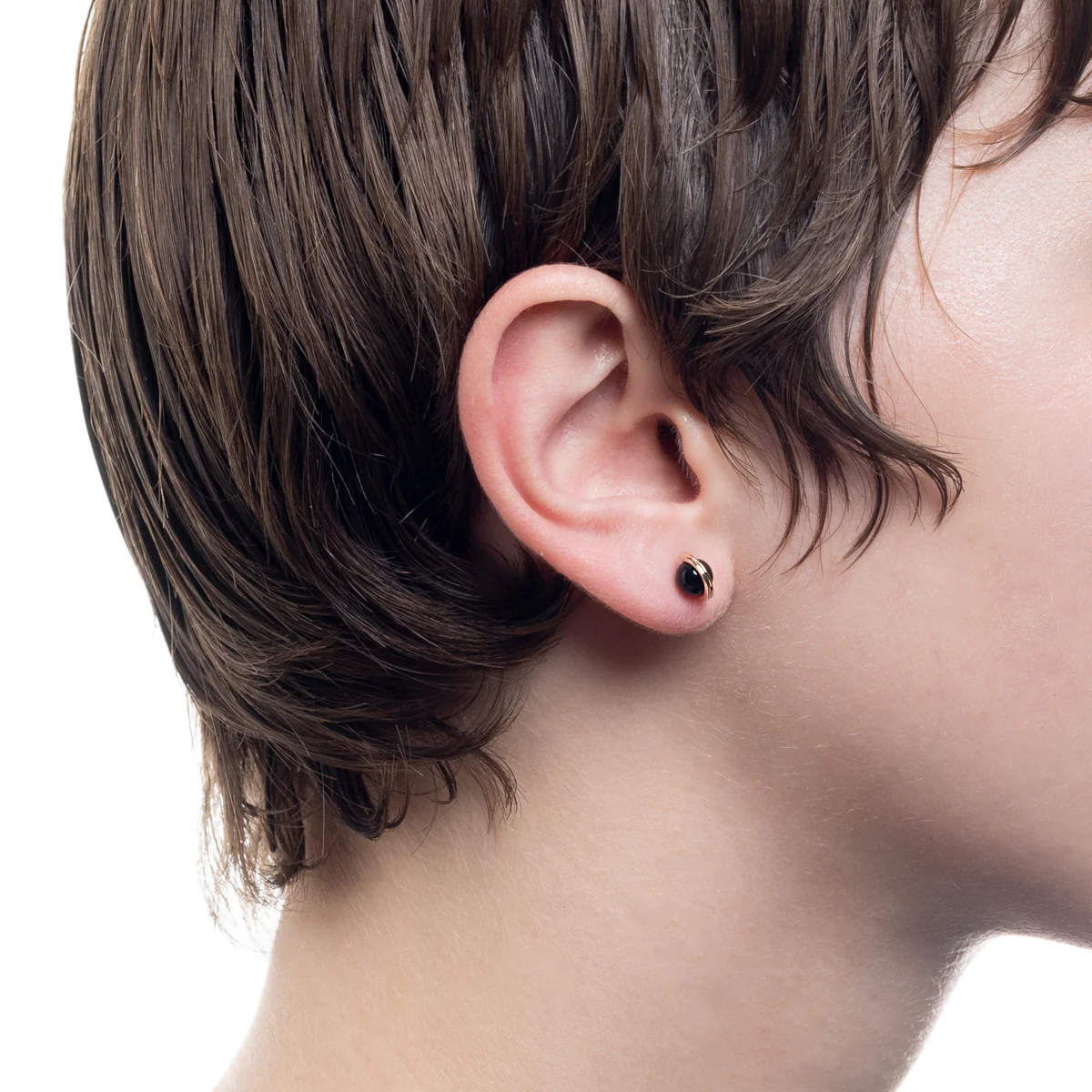 Mini BELUGA Onyx Earring - Image 2