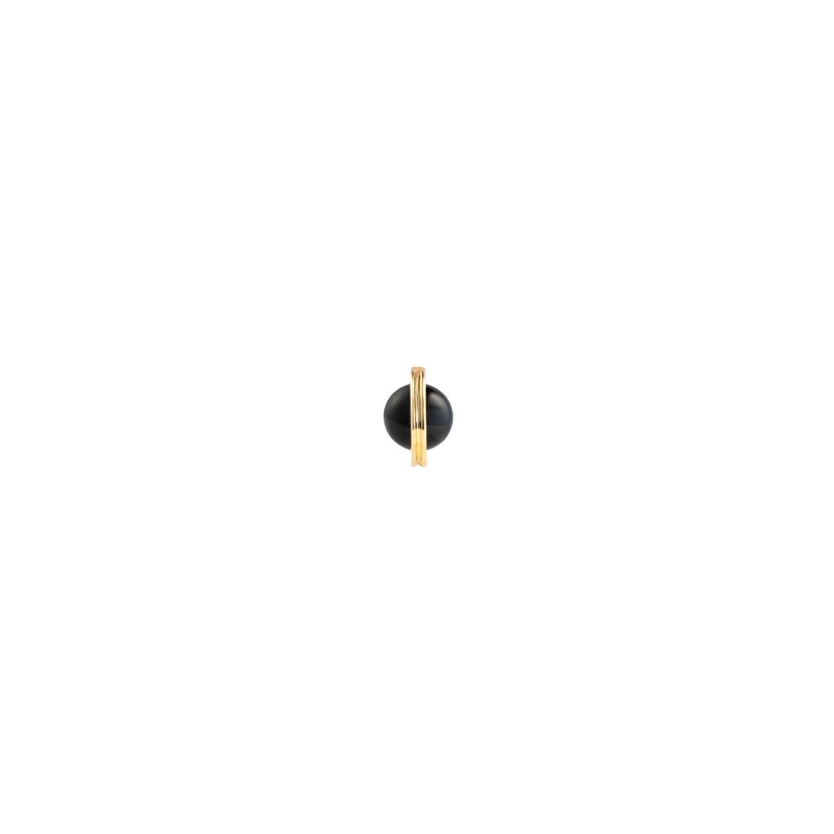 Mini BELUGA Onyx Earring - Image 4