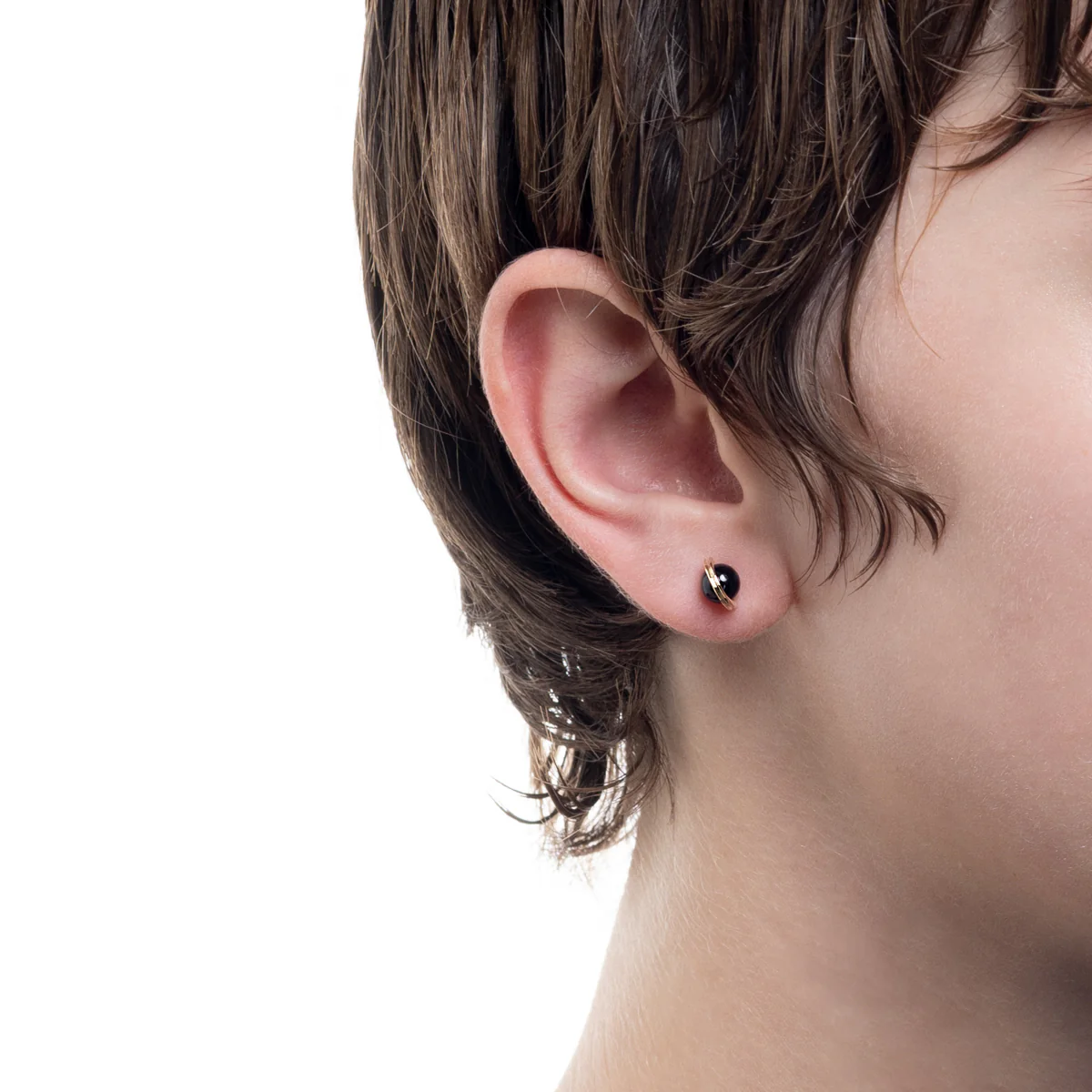 Mini BELUGA Onyx Earring - Image 5
