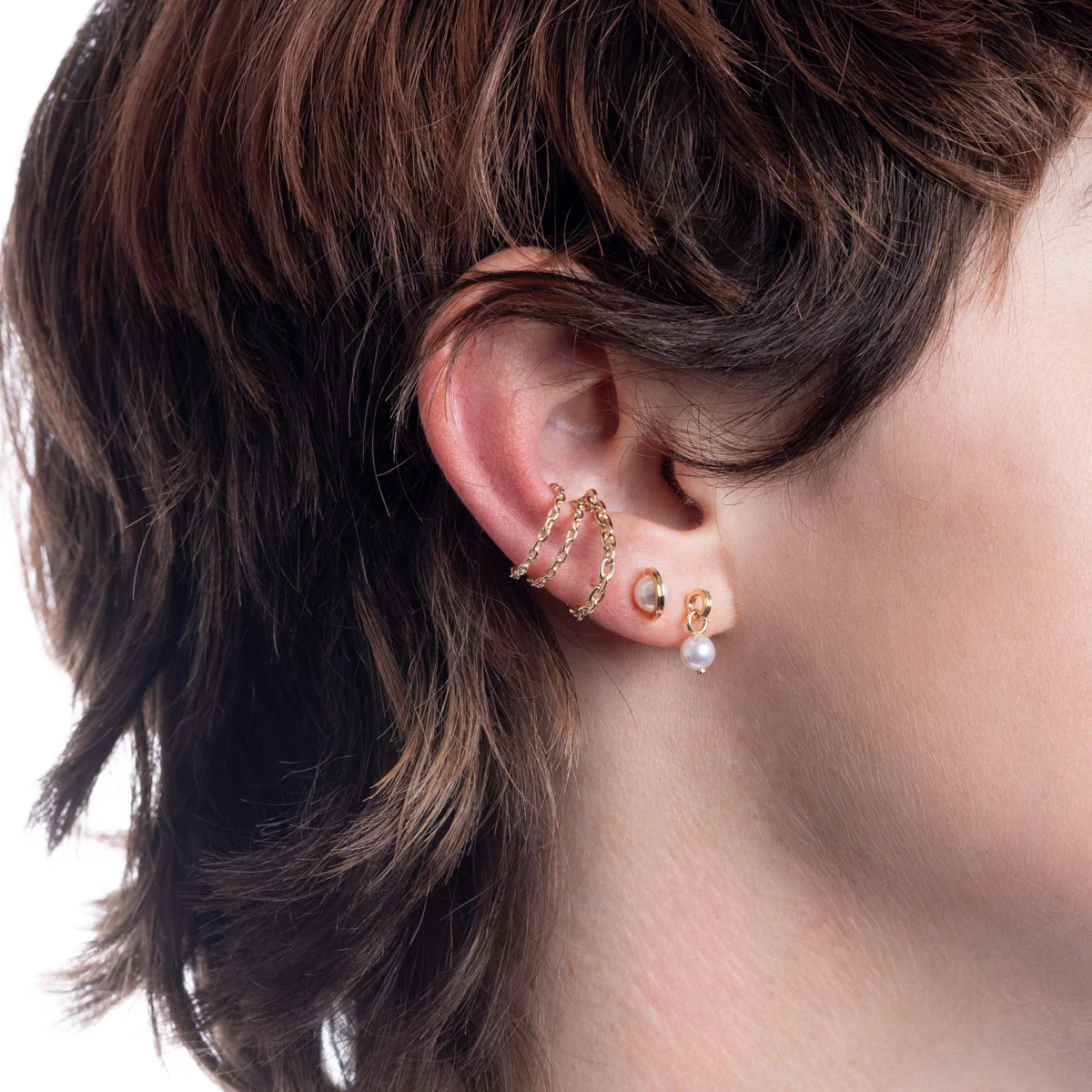Mini BELUGA Akoya Pearl Earring - Image 4