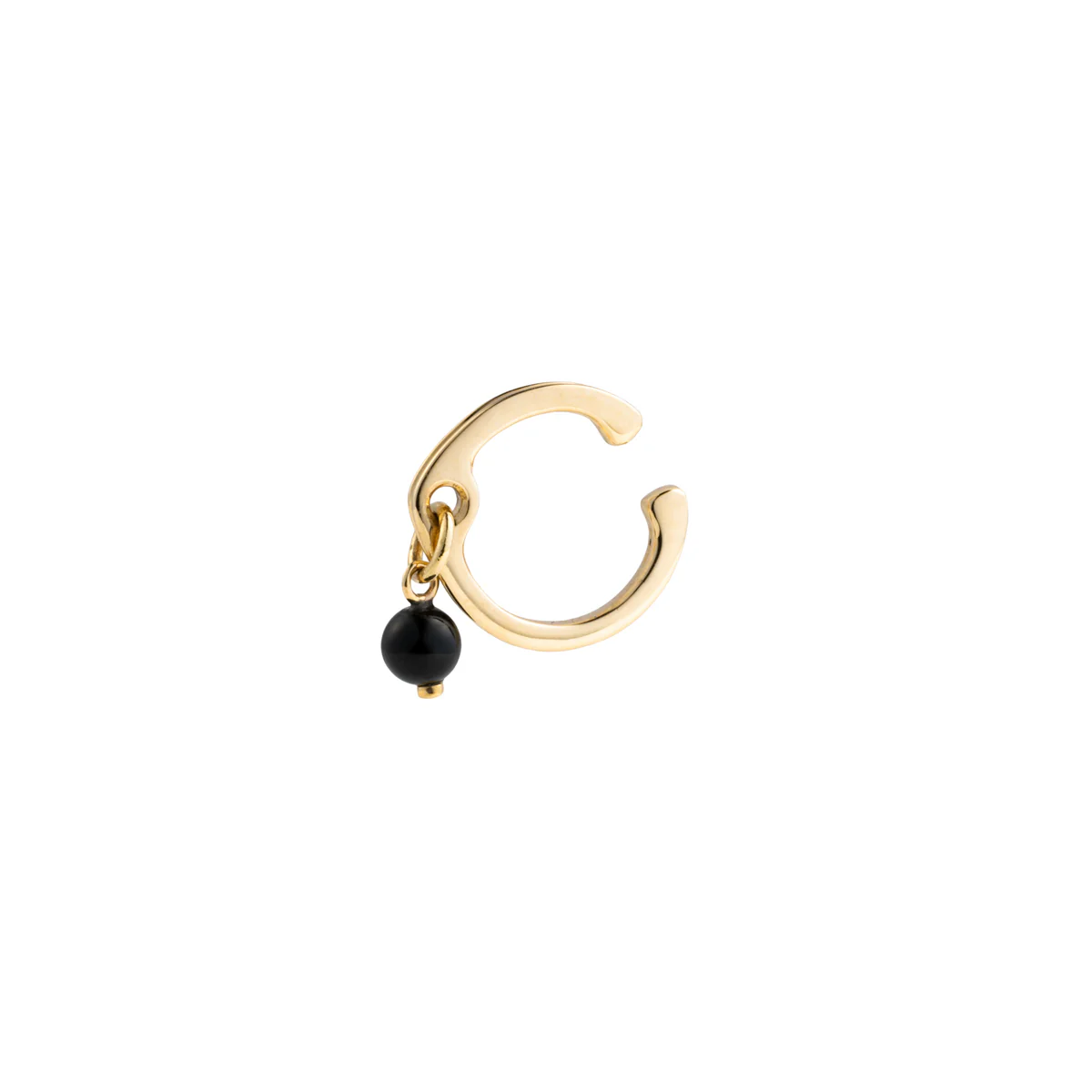 Mini BELUGA Onyx Ear Cuff - Image 3