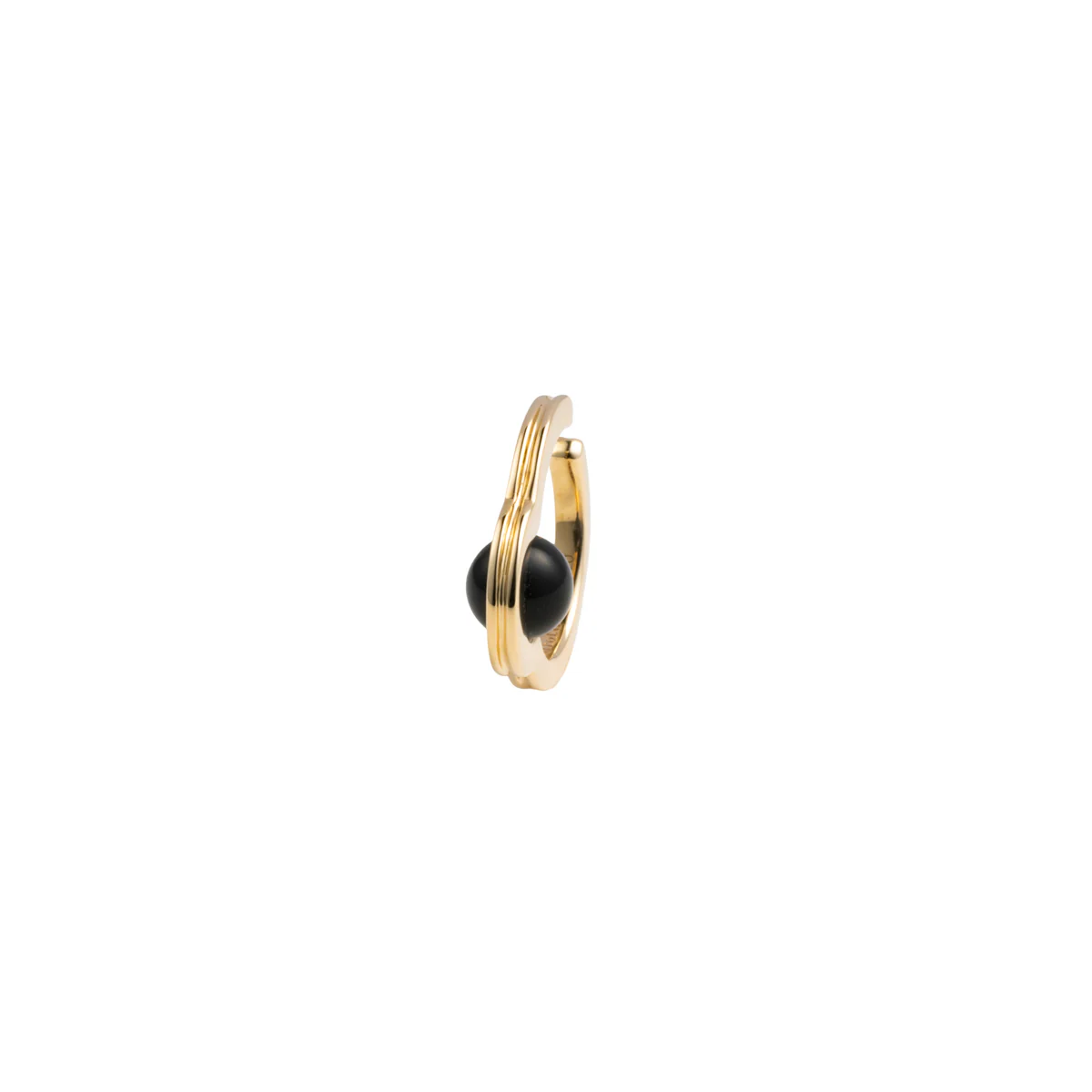Mini BELUGA Onyx Ear Cuff - Image 4