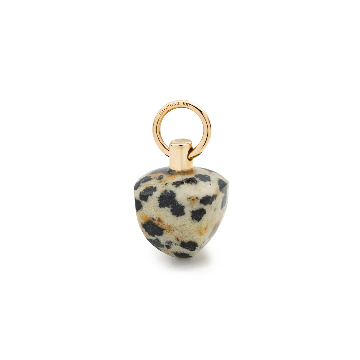 BIRD OF PARADISE Dalmatian Jasper Charm