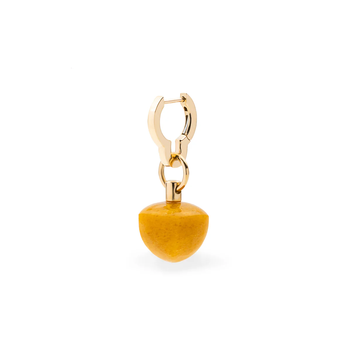 BIRD OF PARADISE Charm, Yellow Aventurine - Image 2