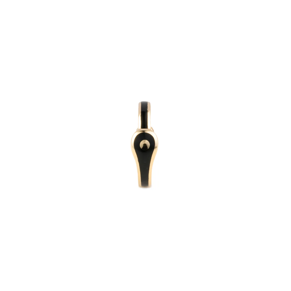 BIRD OF PARADISE Ear Cuff in Jet Black - Image 3