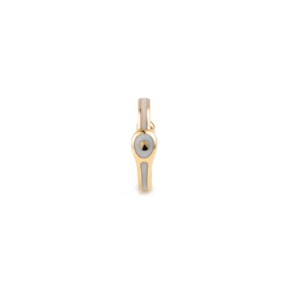 BIRD OF PARADISE Ear Cuff in Ivory White - Image 3
