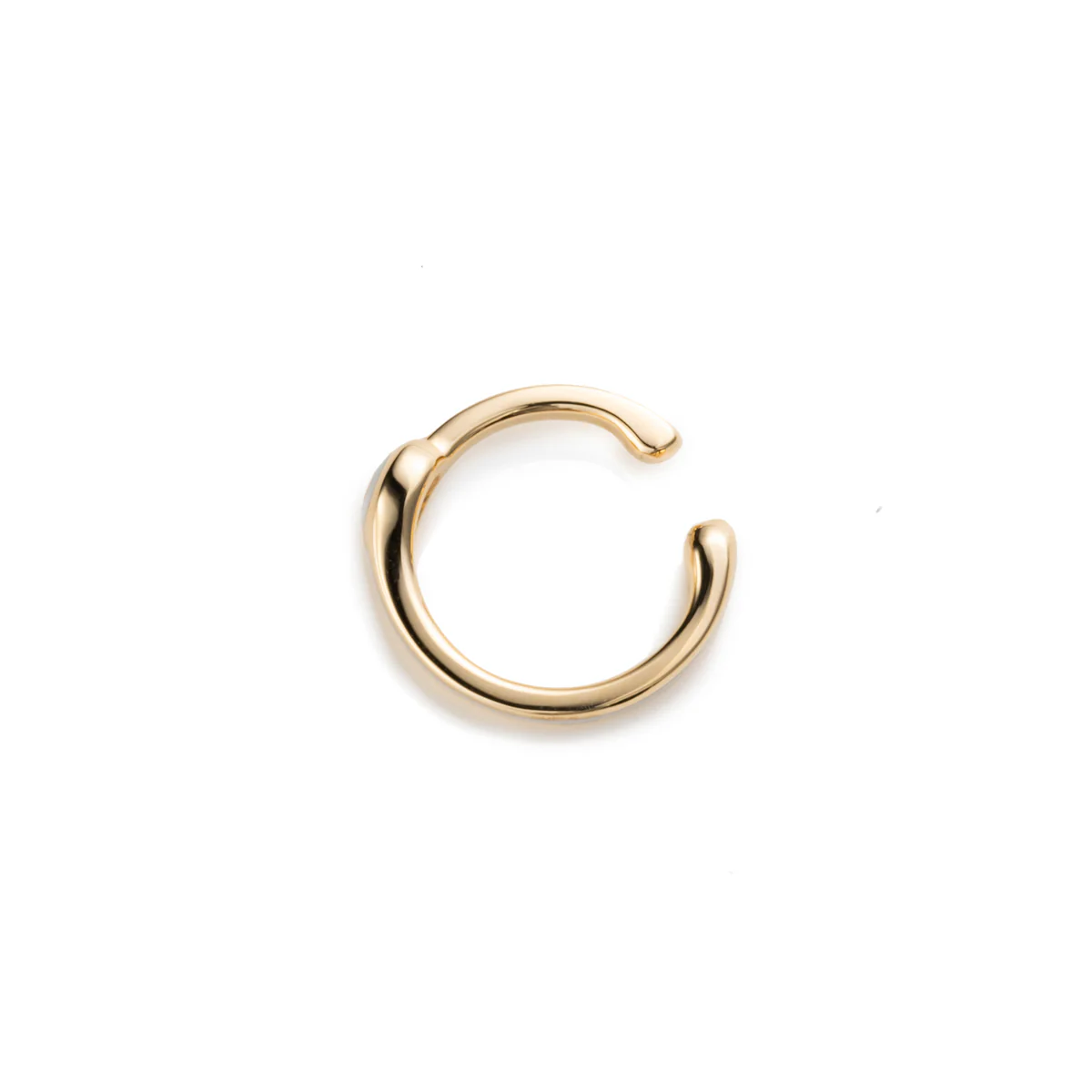 BIRD OF PARADISE Ear Cuff in Ivory White - Image 4