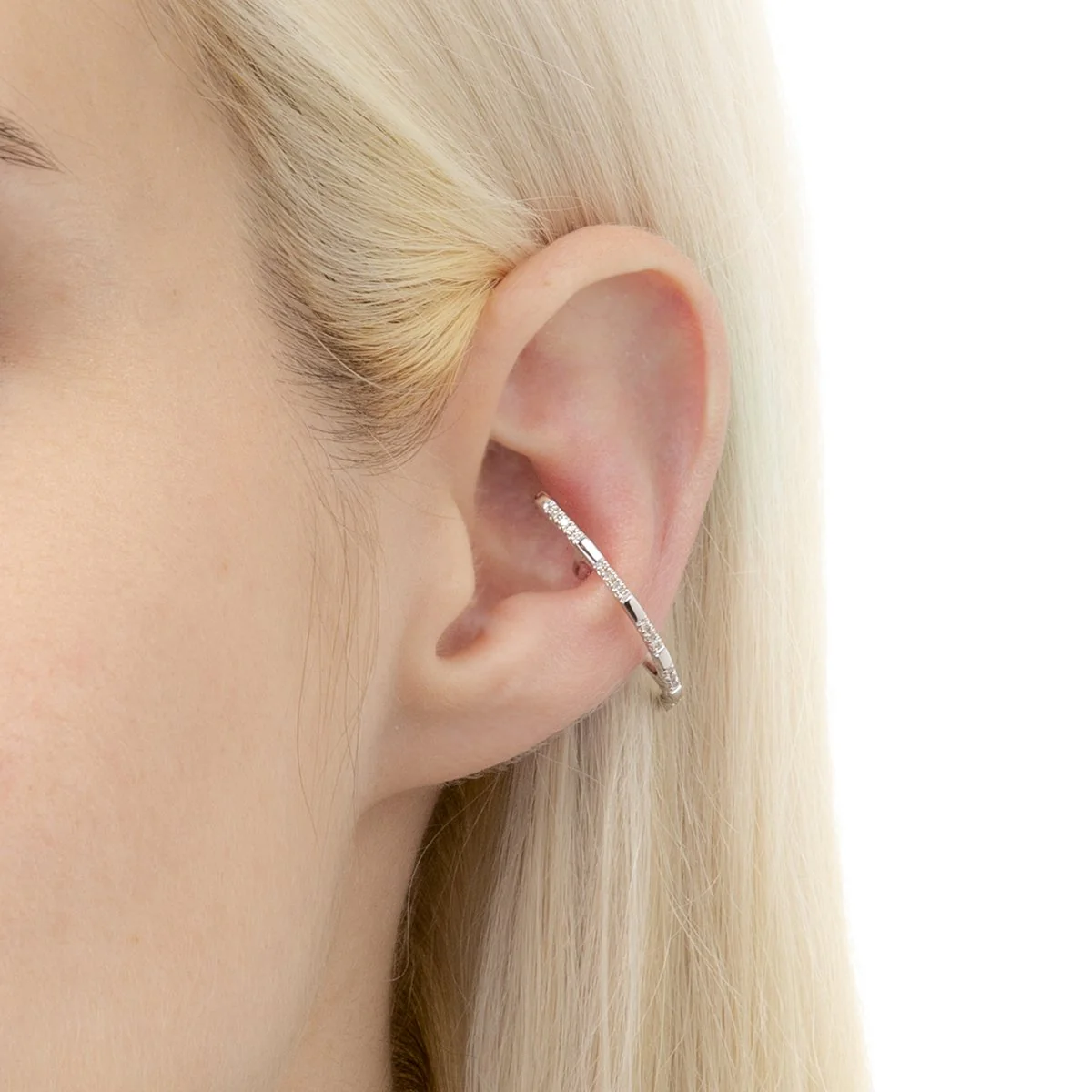 BOW Diamond Ear Cuff Large size - Image 3