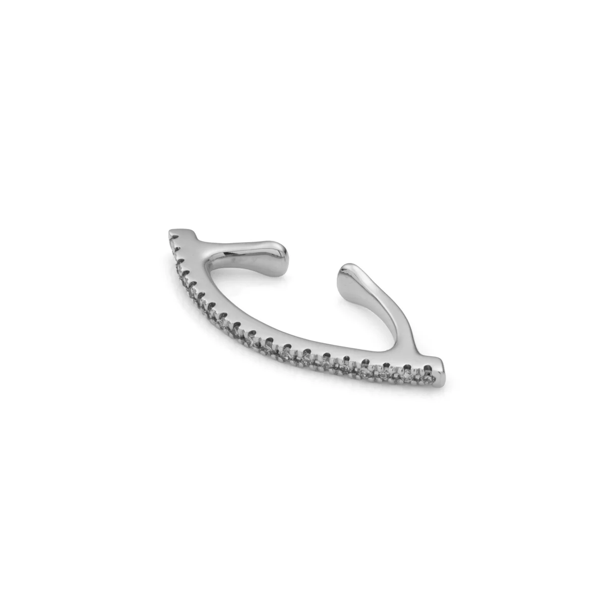 BOW Diamond Ear Cuff - Image 3