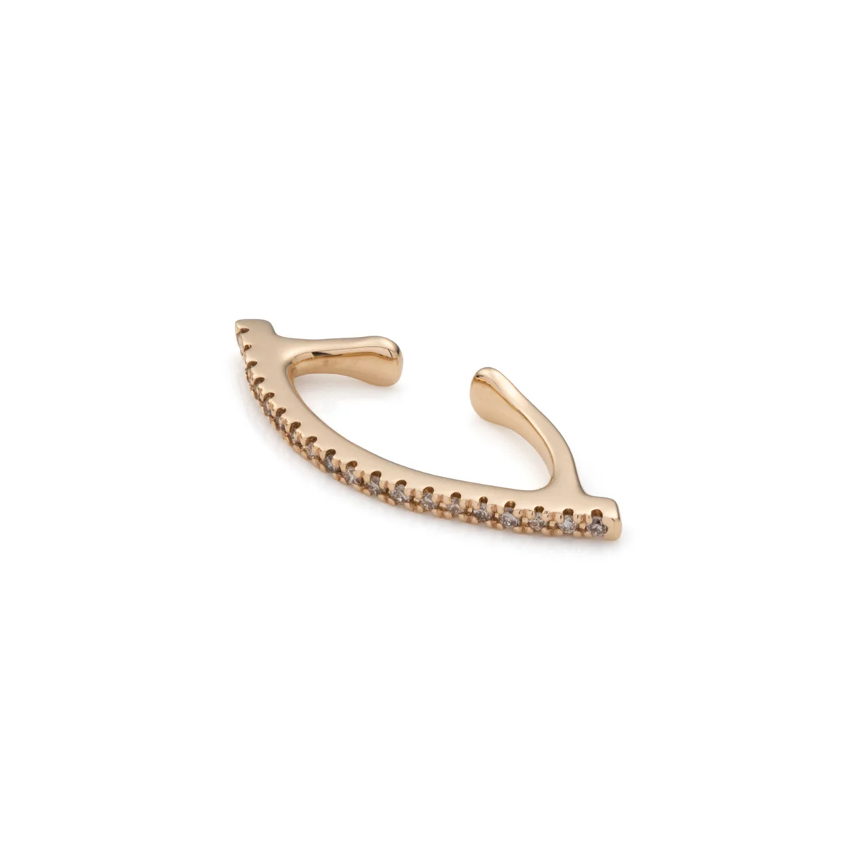 BOW Diamond Ear Cuff - Image 3