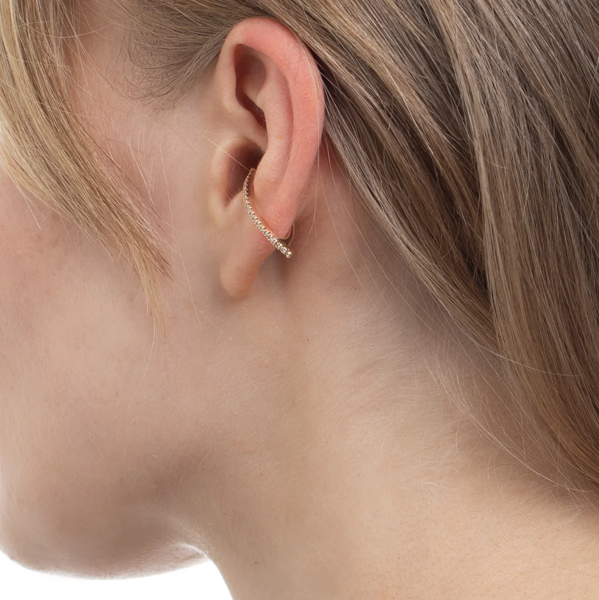 BOW Diamond Ear Cuff - Image 6