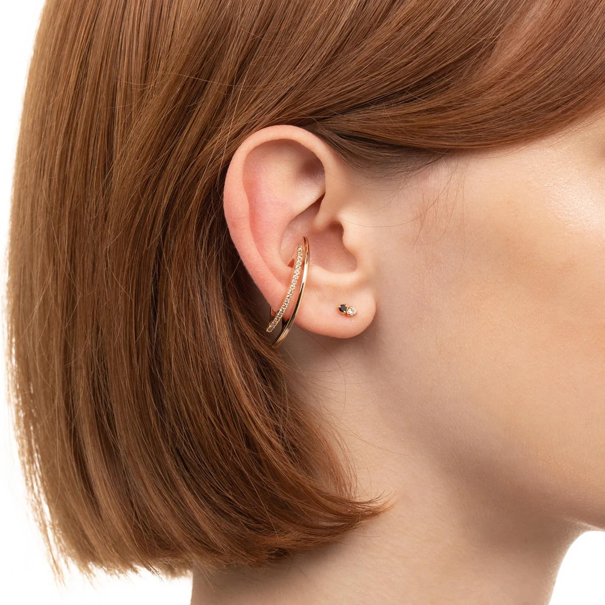 BOW Diamond Ear Cuff - Image 7