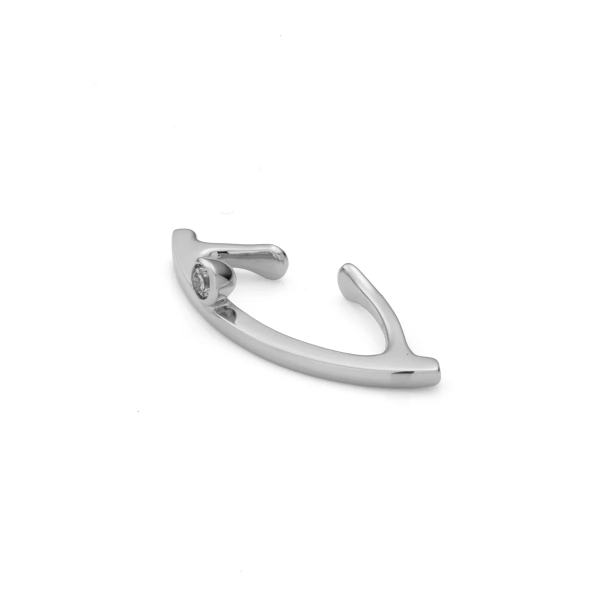 BOW Diamond Ear Cuff - Image 3