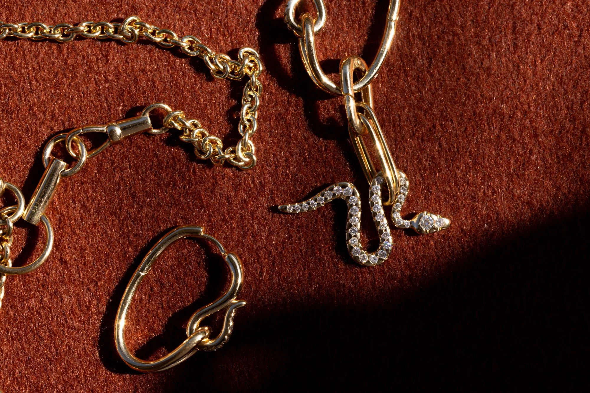 【Made-To-Order】 18K BRICOLAGE Talisman Snake Charm - Image 2