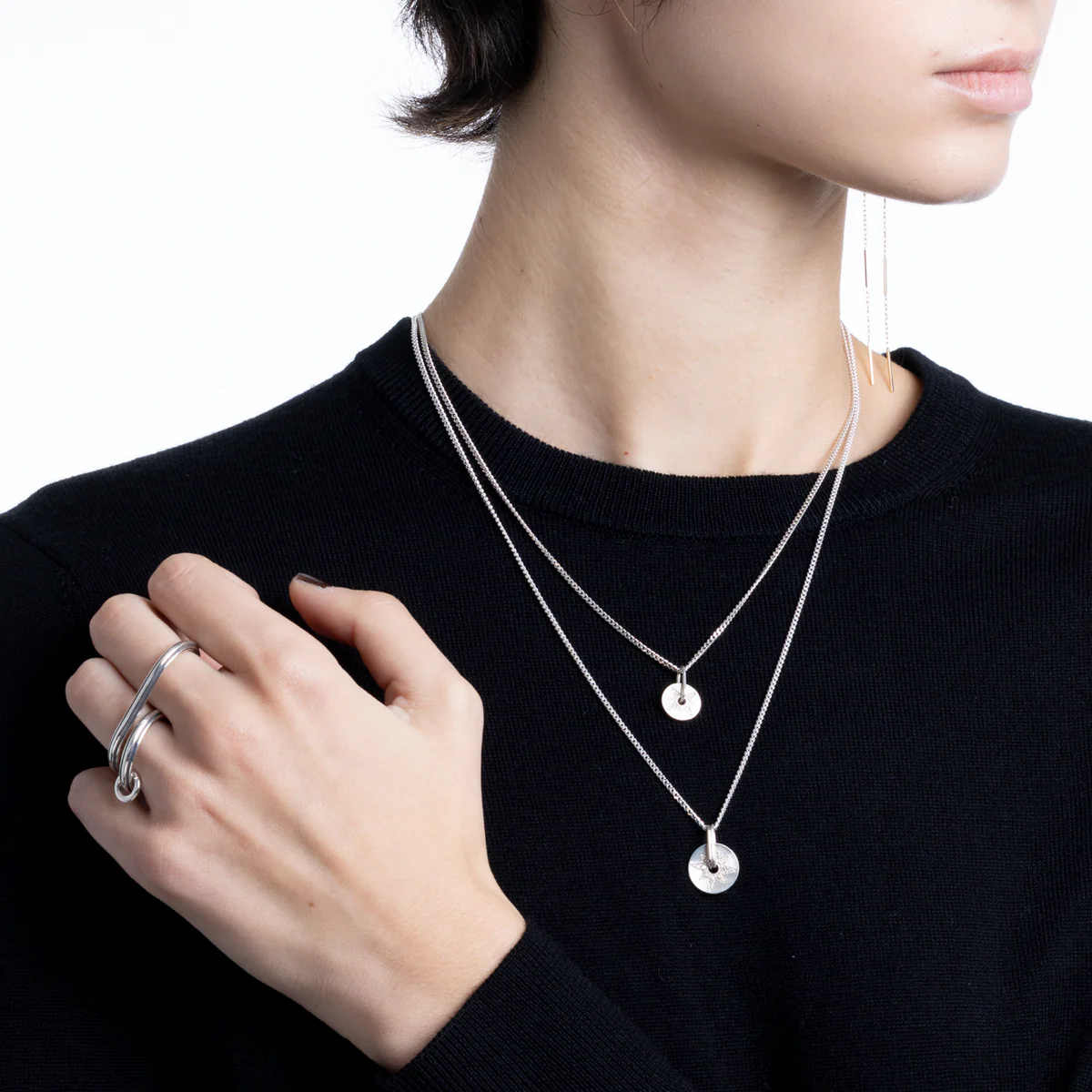 CELESTIALS THE STAR Diamond Necklace - Image 2