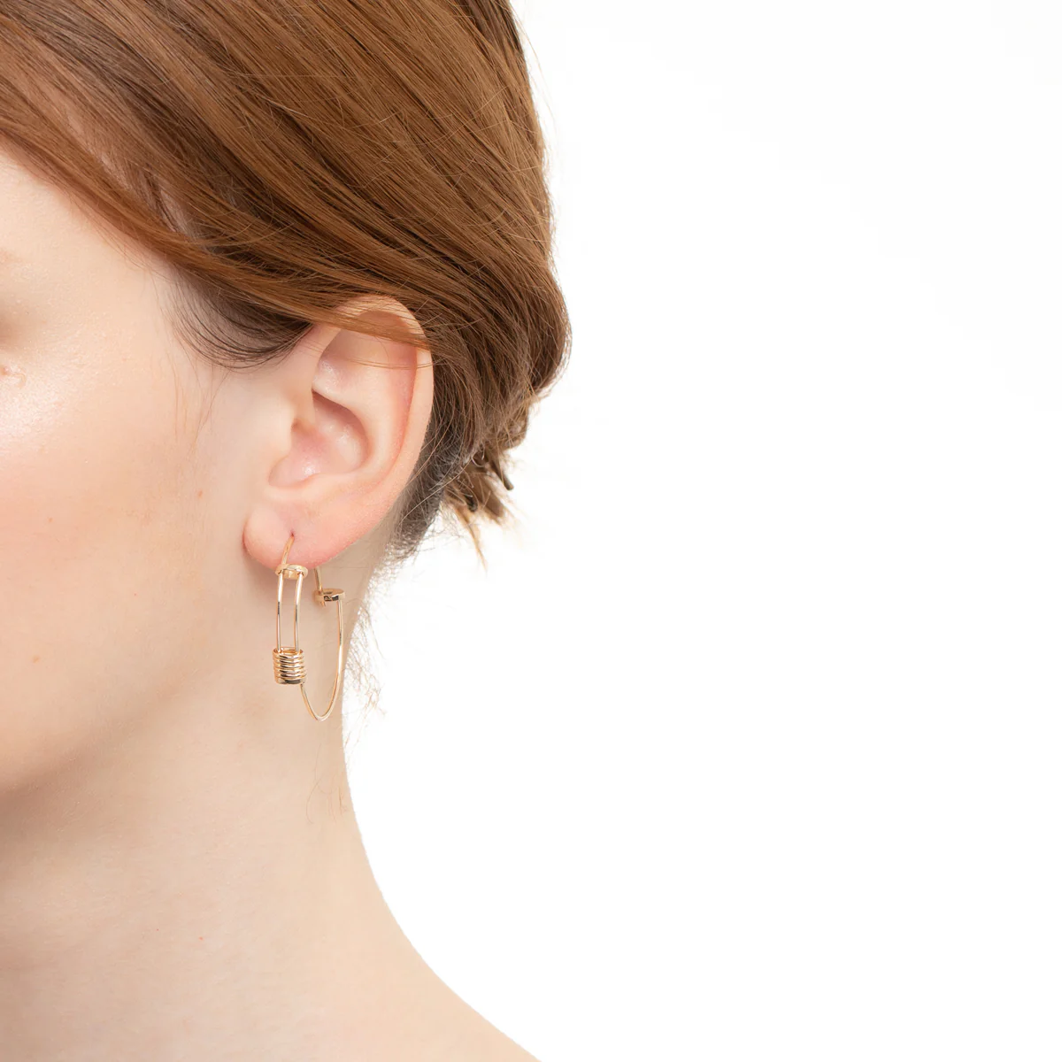 【Made-To-Order】 CONTORTIONISTHoop Earring Large size - Image 5