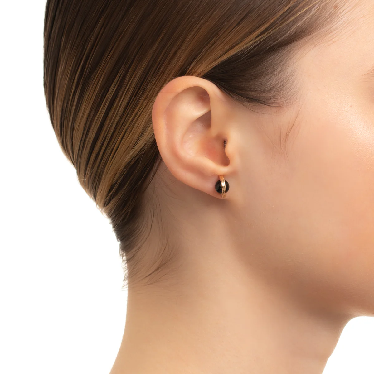 BELUGA Onyx Earring Small size - Image 2