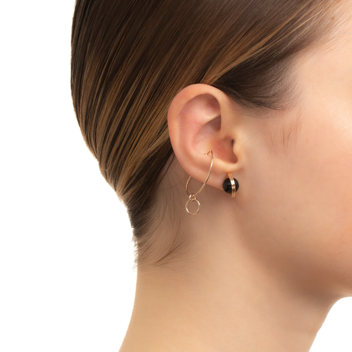 BELUGA Onyx Earring Medium size - Image 7