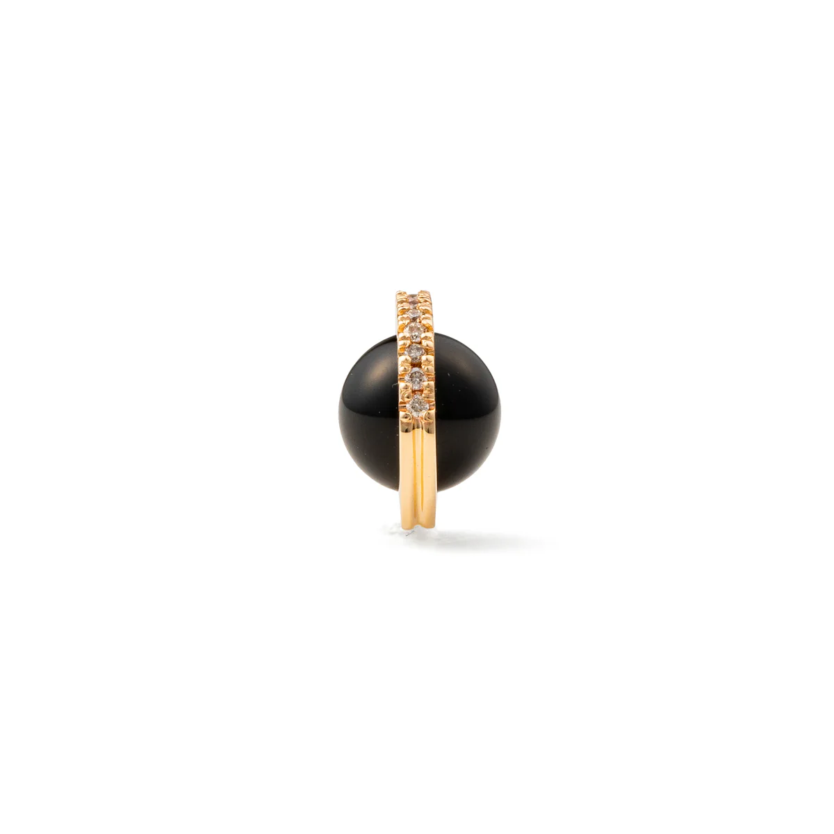 BELUGA Onyx Diamond Earring Medium size - Image 3